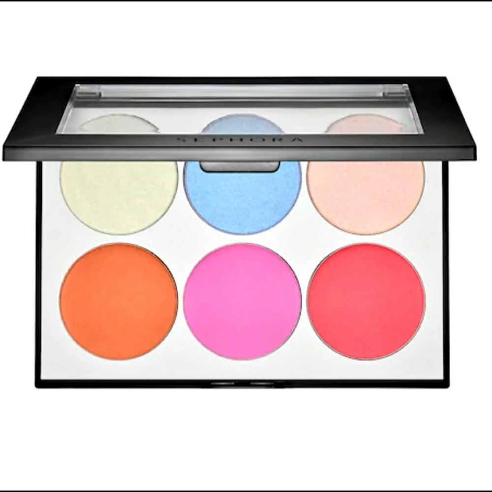 NIB Sephora Holographic Face and Cheek Palette